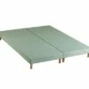 Sommier Tapissier Vert Celadon 2x80x200