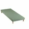 Sommier Tapissier Vert Celadon 80x200