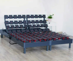 Sommiers Relaxation Electrique Français 2x80x200 -Doublures De Lit Soldes 2024 sommiers relaxation electrique francais 2x80x200 2