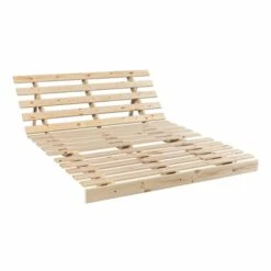Structure Futon En Pin Massif 90x200 -Doublures De Lit Soldes 2024 structure futon en pin massif 90x200 2