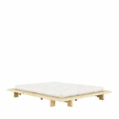 Structure Futon Japan En Bois Naturel 160x200 6 Structure Futon Japan En Bois Naturel 160x200 -Doublures De Lit Soldes 2024 structure futon japan en bois naturel 160x200 3
