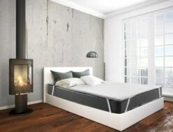 Sur-matelas Viscoélastique Grand Confort 90X190 -Doublures De Lit Soldes 2024 sur matelas viscoelastique grand confort 90x190 3