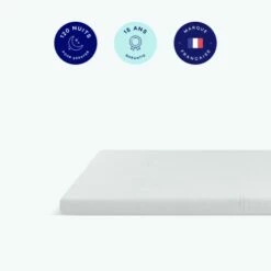 Surmatelas Bambou-90 X 200 (cm) -Doublures De Lit Soldes 2024 surmatelas bambou 90 x 200 cm 2