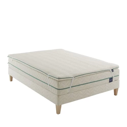 Surmatelas écoresponsable Latex Naturel 130x190 3 Surmatelas écoresponsable Latex Naturel 130x190 – Image 3