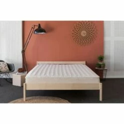 Surmatelas Naturel En 100% Coton Biologique Et Laine 160 X 200 -Doublures De Lit Soldes 2024 surmatelas naturel en 100 coton biologique et laine 160 x 200 5