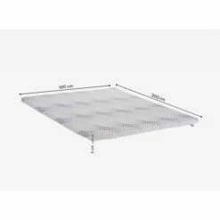 Surmatelas Viscotouch à Mémoire De Forme 160 X 200 Cm -Doublures De Lit Soldes 2024 surmatelas viscotouch a memoire de forme 160 x 200 cm 2