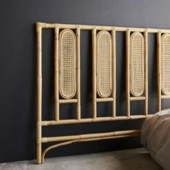Tête De Lit En Rotin Cannée 160 Cm -Doublures De Lit Soldes 2024 tete de lit en rotin cannee 160 cm 1